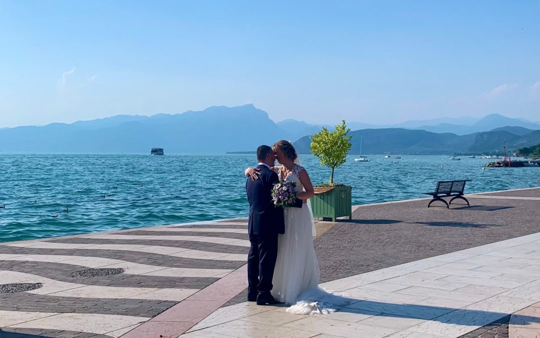 Getting married on the banks of Lake Garda
